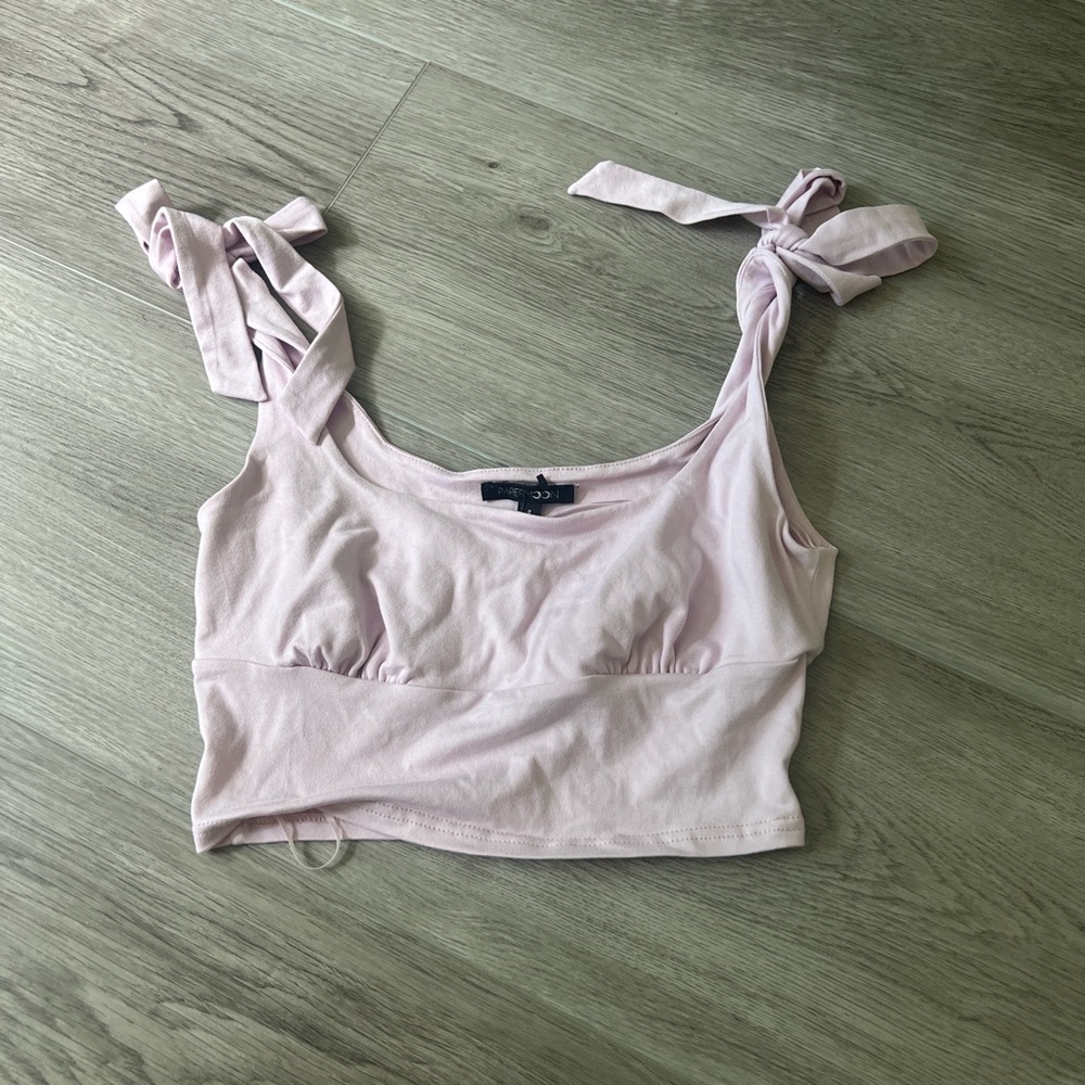 papermoon cropped tank size s